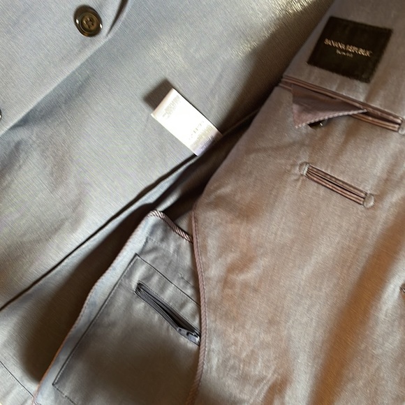 Banana Republic NWT suit jacket blue - Picture 16 of 16